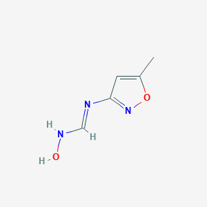 N'-Hydroxy-N-(5-methylisoxazol-3-yl)formamidineͼƬ