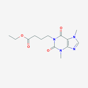 1-(Ethyl-3-carboxypropyl)-3,7-dimethylxanthineͼƬ