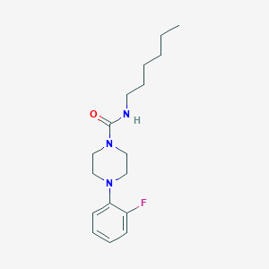 (4-(2-Fluorophenyl)piperazinyl)-N-hexylformamideͼƬ