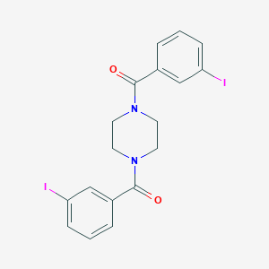 1,4-Bis[(3-Iodophenyl)carbonyl]piperazineͼƬ