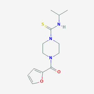 4-(2-furylcarbonyl)-N-isopropyltetrahydro-1(2H)-pyrazinecarbothioamideͼƬ