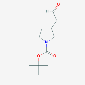 tert-Butyl 3-(formylmethyl)pyrrolidine-1-carboxylateͼƬ