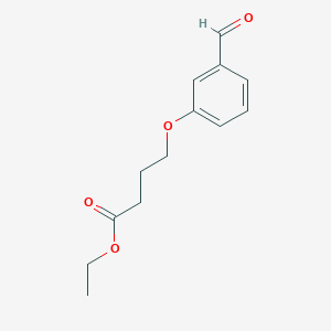 Ethyl 4-(3-formylphenoxy)butanoateͼƬ