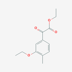 Ethyl 3-ethoxy-4-methylbenzoylformateͼƬ