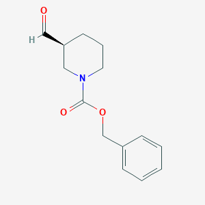 (S)-BENZYL 3-FORMYLPIPERIDINE-1-CARBOXYLATEͼƬ