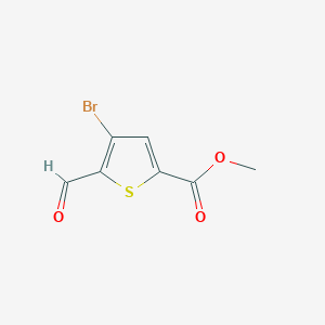 Methyl 4-bromo-5-formyl-2-thiophenecarboxylateͼƬ