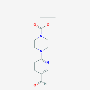 tert-Butyl 4-(5-formylpyridin-2-yl)piperazine-1-carboxylateͼƬ