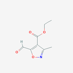 Ethyl 5-formyl-3-methylisoxazole-4-carboxylateͼƬ