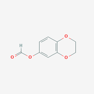 2,3-dihydro-1,4-benzodioxin-6-yl formate图片