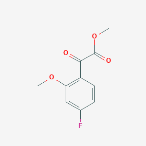 Methyl 4-fluoro-2-methoxybenzoylformateͼƬ