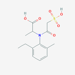 N-(2-Ethyl-6-methylphenyl)-N-(2-sulfoacetyl)-L-alanineͼƬ