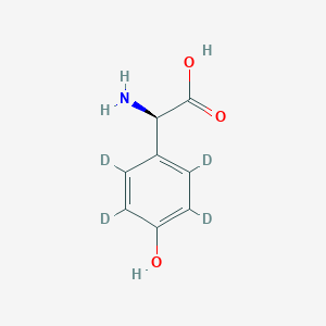 D-(-)-4-Hydroxyphenyl-d4-glycineͼƬ
