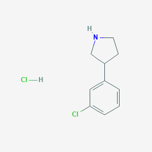 3-(3-Chlorophenyl)pyrrolidine HydrochlorideͼƬ