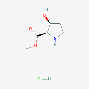 METHYL(2R,3S)-3-HYDROXYPYRROLIDINE-2-CARBOXYLATE HCLͼƬ