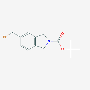 tert-butyl 5-(bromomethyl)-1,3-dihydro-2H-isoindole-2-carboxylateͼƬ