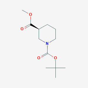 1-tert-butyl 3-methyl(3S)-piperidine-1,3-dicarboxylateͼƬ