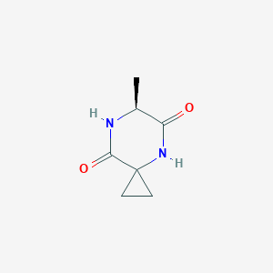 (6S)-6-methyl-4,7-diazaspiro[2,5]octane-5,8-dioneͼƬ