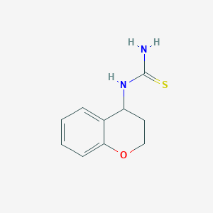 (3,4-Dihydro-2H-1-benzopyran-4-yl)thioureaͼƬ