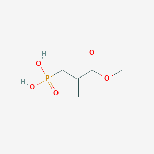 (3-Methoxy-2-methylidene-3-oxopropyl)phosphonic AcidͼƬ