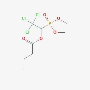 Dimethyl 1-(Butyryloxy)-2,2,2-trichloroethylphosphonateͼƬ
