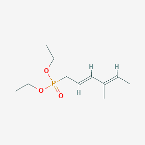 [(2E,4E)-4-Methyl-2,4-hexadienyl]phosphonic Acid Diethyl EsterͼƬ