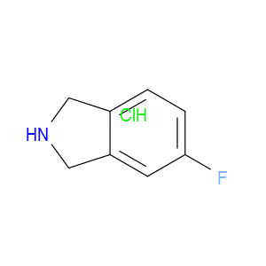 5-fluoro-2,3-dihydro-1H-isoindole hydrochlorideͼƬ