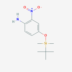 4-(tert-Butyldimethylsilyl)oxy-2-nitroanilineͼƬ