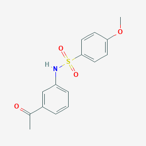 N-(3-acetylphenyl)-4-methoxybenzenesulfonamideͼƬ