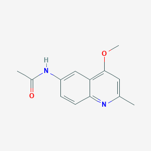 N-(4-Methoxy-2-methyl-6-quinolinyl)acetamideͼƬ