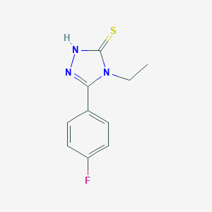 4-Ethyl-5-(4-fluorophenyl)-1,2,4-triazole-3-thiolͼƬ