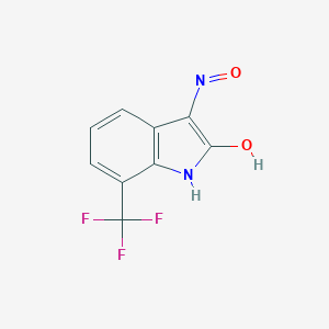 (3Z)-7-(trifluoromethyl)-1H-indole-2,3-dione 3-oximeͼƬ