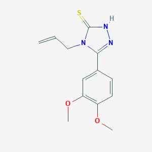 4-allyl-5-(3,4-dimethoxyphenyl)-4H-1,2,4-triazole-3-thiolͼƬ