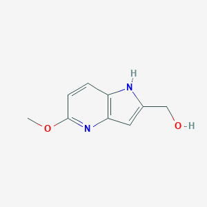 5-甲氧基-4-氮杂吲哚-2-甲醇图片
