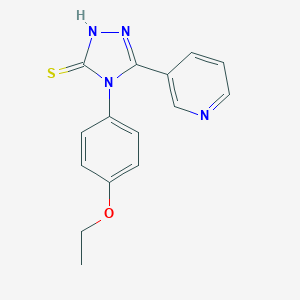 4-(4-Ethoxyphenyl)-5-(pyridin-3-yl)-4H-1,2,4-triazole-3-thiol图片