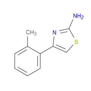 2-氨基-4-邻甲苯基噻唑图片