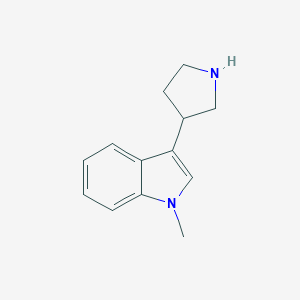 1-methyl-3-(pyrrolidin-3-yl)-1H-indoleͼƬ