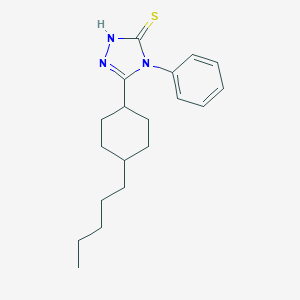 5-(4-Pentylcyclohexyl)-4-phenyl-4H-1,2,4-triazole-3-thiolͼƬ