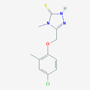 5-[(4-chloro-2-methylphenoxy)methyl]-4-methyl-4H-1,2,4-triazole-3-thiolͼƬ