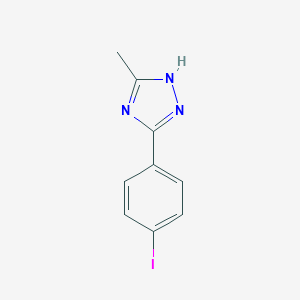 3-(4-Iodophenyl)-5-methyl-1H-1,2,4-triazole图片