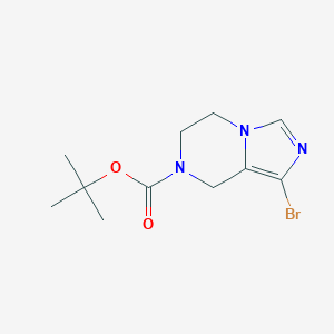 tert-Butyl1-bromo-5,6-dihydroimidazo[1,5-a]pyrazine-7(8h)-carboxylateͼƬ