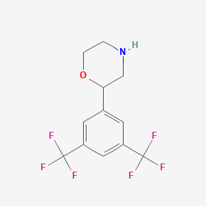 2-[3,5-bis(Trifluoromethyl)phenyl]morpholineͼƬ