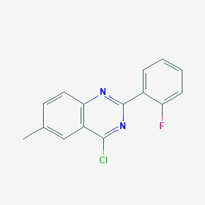 4-Chloro-2-(2-Fluorophenyl)-6-MethylquinazolineͼƬ