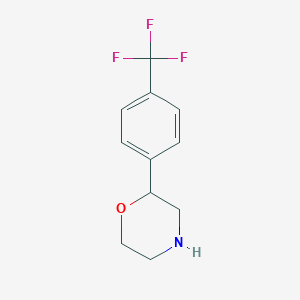 2-(4-(Trifluoromethyl)phenyl)morpholineͼƬ