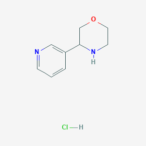 3-(pyridin-3-yl)morpholine hydrochlorideͼƬ