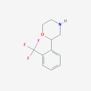 2-[2-(Trifluoromethyl)phenyl]morpholineͼƬ