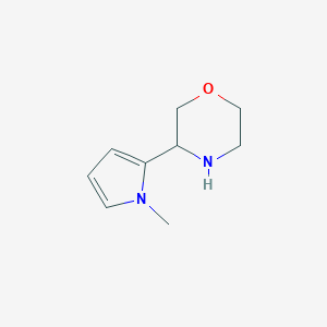 3-(1-methyl-1H-pyrrol-2-yl)morpholineͼƬ