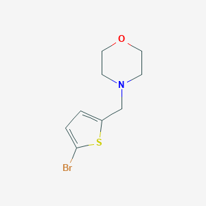 4-(5-Bromothiophen-2-ylmethyl)morpholineͼƬ