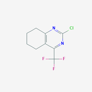 2-Chloro-4-(trifluoromethyl)-5,6,7,8-tetrahydroquinazolineͼƬ