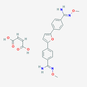 4,4'-(furan-2,5-diyl)bis(N-methoxybenzimidamide)maleateͼƬ