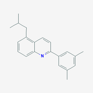 2-(3,5-DIMETHYLPHENYL)-5-ISOBUTYLQUINOLINEͼƬ